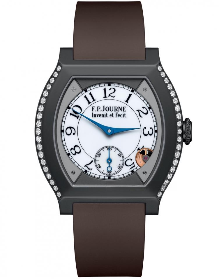 élégante 40 mm titalyt® 2 rows of diamonds